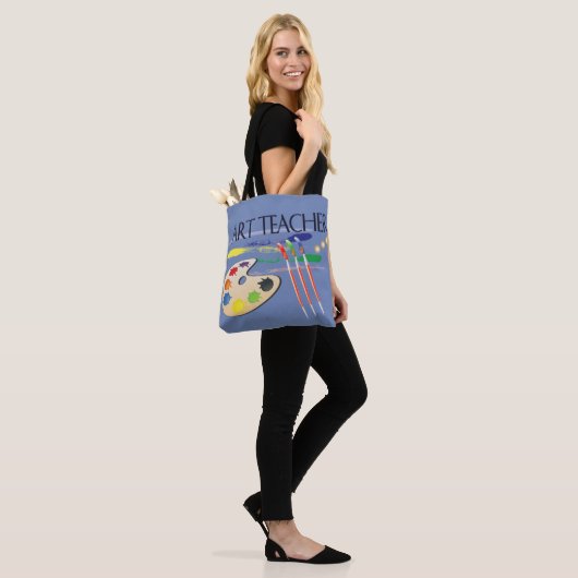 Kunstleraar - Canvas tas (Op model)