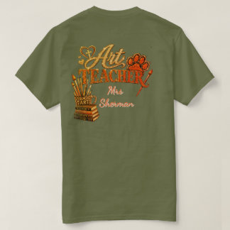 Kunstleraar Custom T-shirt