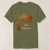Kunstleraar Custom T-shirt (Design voorkant)