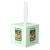 Kunstleraar Dank je, Apple Decoratie (Voorkant hoekig)