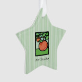 Kunstleraar Dank je, Apple Ornament (voorkant)