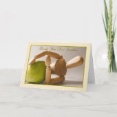 Kunstleraar Dank u wenskaart Bedankkaart (Voorkant)