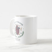 Kunstleraar De Schepping van Schoonheid Gepersonal Koffiemok (Voorkant links)