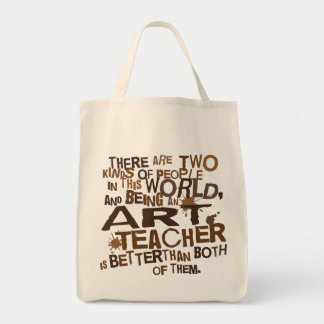 Kunstleraar (grappig) Gift Tote Bag