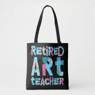 Kunstleraar in ruste tote bag