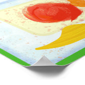 Kunstleraar klaslokaal — Welkomstteken | Paint Pal Poster (Hoek)