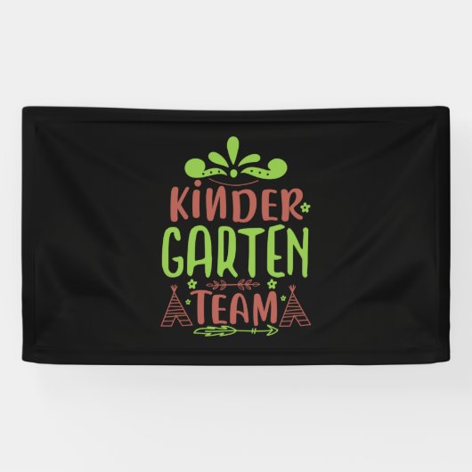 Kunstleraar kleuterklas Team Spandoek (Horizontaal)