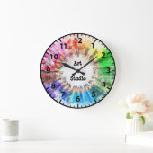 Kunstleraar Kunstwerk Studio Klokkast Grote Klok (Huis)