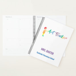 Kunstleraar Rainbow Waterverf Artist Planner