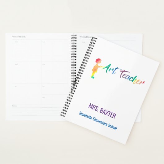 Kunstleraar Rainbow Waterverf Artist Planner (Display)