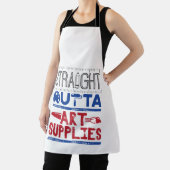 Kunstleraar rechtstreeks externe kunstvoorzieninge schort (Insitu)