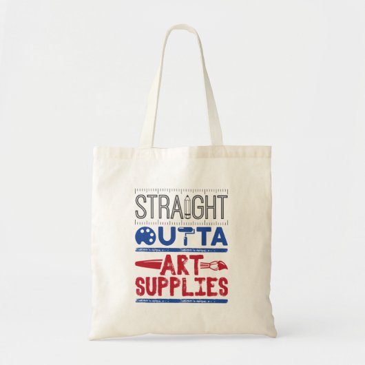 Kunstleraar rechtstreeks externe kunstvoorzieninge tote bag (Voorkant)