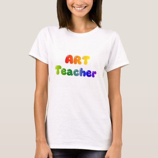Kunstleraar T-shirt (Voorkant)