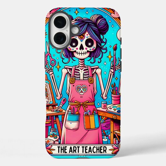 Kunstleraar Tarot Kaart Case-Mate iPhone Case (Achterkant)