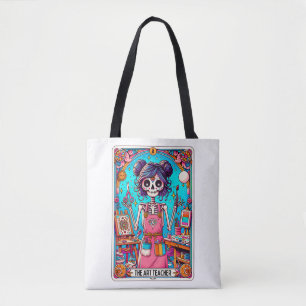 Kunstleraar Tarot Kaart Tote Bag