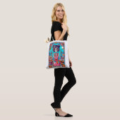 Kunstleraar Tarot Kaart Tote Bag (Op model)