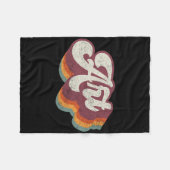 Kunstleraar terug naar school fleece deken (Voorkant (Horizontaal))