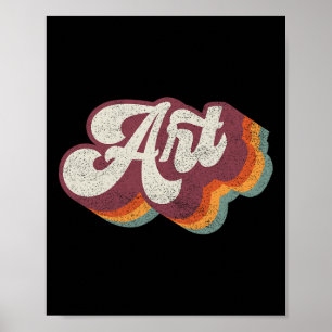 Kunstleraar terug naar school poster
