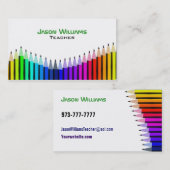 Kunstleraar Visitekaartjes (Voorkant / Achterkant)