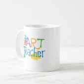 Kunstleraar voor de smART-leraar Mok (Voorkant links)