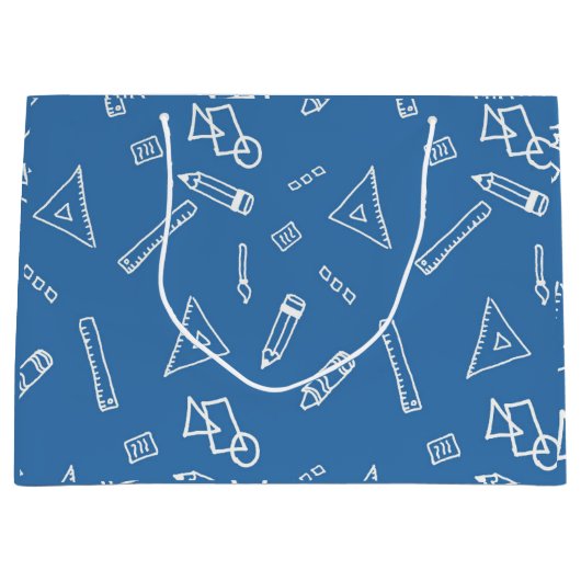 Kunstleraar voorschoolse kunst Goede Eind van Jaar Groot Cadeauzakje (Voorkant)