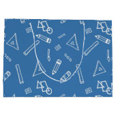 Kunstleraar voorschoolse kunst Goede Eind van Jaar Groot Cadeauzakje (Achterkant)