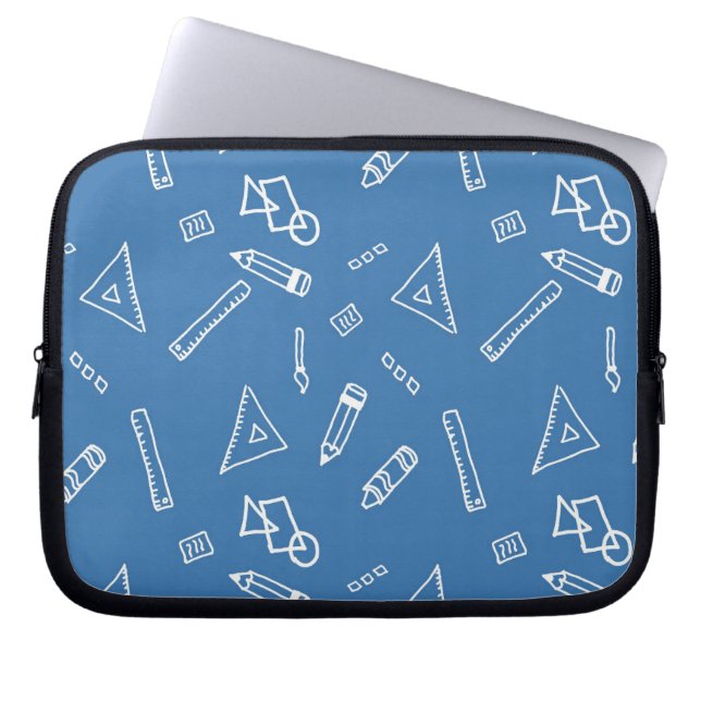 Kunstleraar voorschoolse kunst Goede Eind van Jaar Laptop Sleeve (Voorkant)