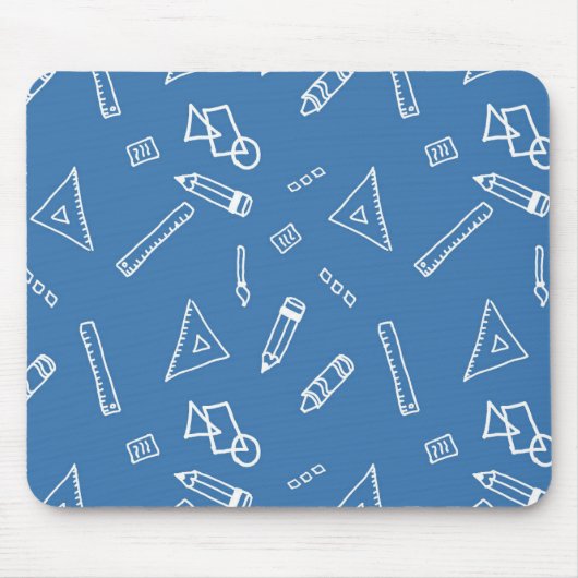 Kunstleraar voorschoolse kunst Goede Eind van Jaar Muismat (Voorkant)