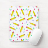 Kunstleraar voorschoolse peuter Goed Eind Jaar Tea Muismat (Met muis)