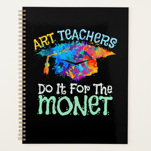 Kunstleraren doen het voor de Monet Planner (Voorkant)