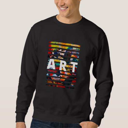 Kunstleraren En Kunstenaar Abstract Trui (Voorkant)