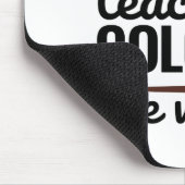 Kunstleraren kleuren de waardering van de wereldle muismat (Hoek)