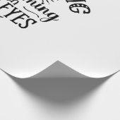 Kunstlezen lezen lezen is droomig met open ogen cadeaupapier (Hoek)