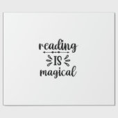 Kunstlezen lezen lezen is magisch cadeaupapier (Vlak)
