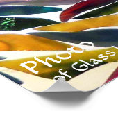 Kunstlicht Glass Foto Moderne Kunstbehangpapier Poster (Hoek)