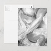 Kunstliefhebber Elegante Originele Kunst Mannelijk Briefkaart (Voorkant / Achterkant)