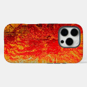 Kunstliefhebbers en trendsetters rood en geel Case-Mate iPhone case (Achterkant (horizontaal))