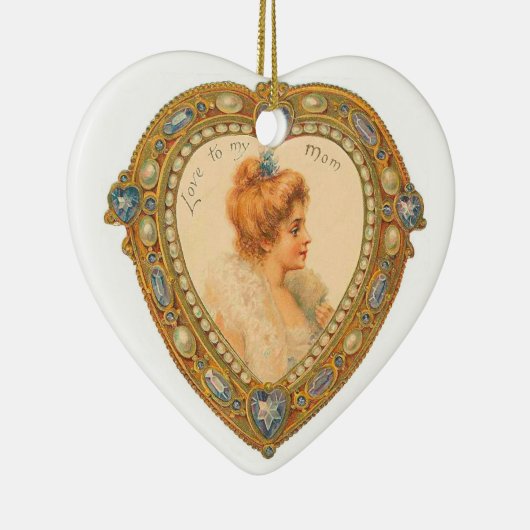 kunstliefmoeder keramisch ornament (Rechts)