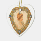 kunstliefmoeder keramisch ornament (Links)