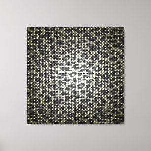 Kunstluipaard abstracte textuur canvas afdruk