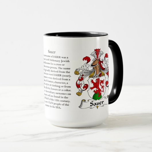 Kunstmaag van de familie Sauer Mok (Voorkant rechts)