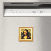 Kunstmagneet - Mona Lisa door Leonardo da Vinci Magneet (Insitu (Vaatwasser))