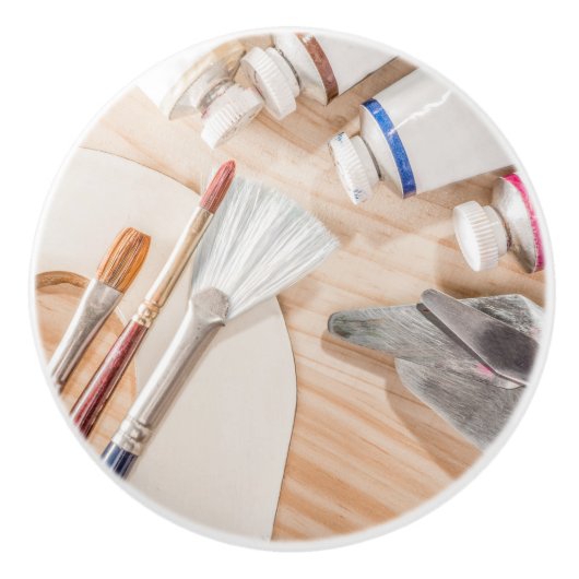 Kunstmateriaal Keramische Knop (Voorkant)