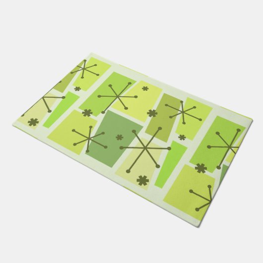 Kunstmateriaal voor Pop van atoomtijdperken Deurmat (Schuin)