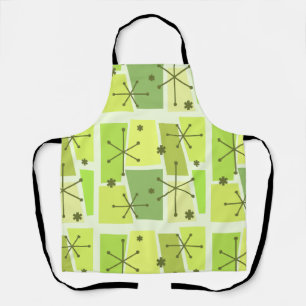 Kunstmateriaal voor Pop van atoomtijdperken Schort
