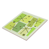 Kunstmateriaal voor Pop van atoomtijdperken Tegeltje (Zijkant)