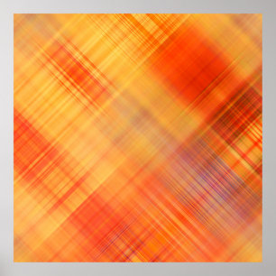 kunstmatig abstract geometrisch diagonaal lijnpatr poster