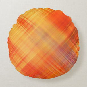 kunstmatig abstract geometrisch diagonaal lijnpatr rond kussen