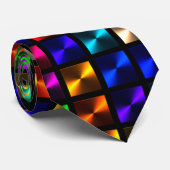 Kunstmatig - Abstract ijs Stropdas (Opgerold)