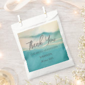 Kunstmatig Abstract landschap Weddenschap Dank je  Bedankzakje (Geknipt)